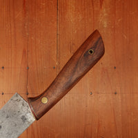 Unmarked Custom Handled 8.5" Chef Knife Carbon Steel