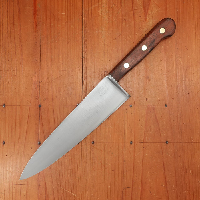 Vintage Dexter / LL Bean 8.75” Chef Knife Carbon Steel USA 1950-70