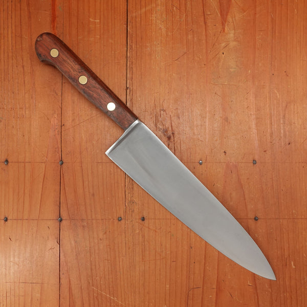 Vintage Dexter / LL Bean 8.75” Chef Knife Carbon Steel USA 1950-70