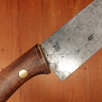 Unmarked Custom Handled 8.5" Chef Knife Carbon Steel