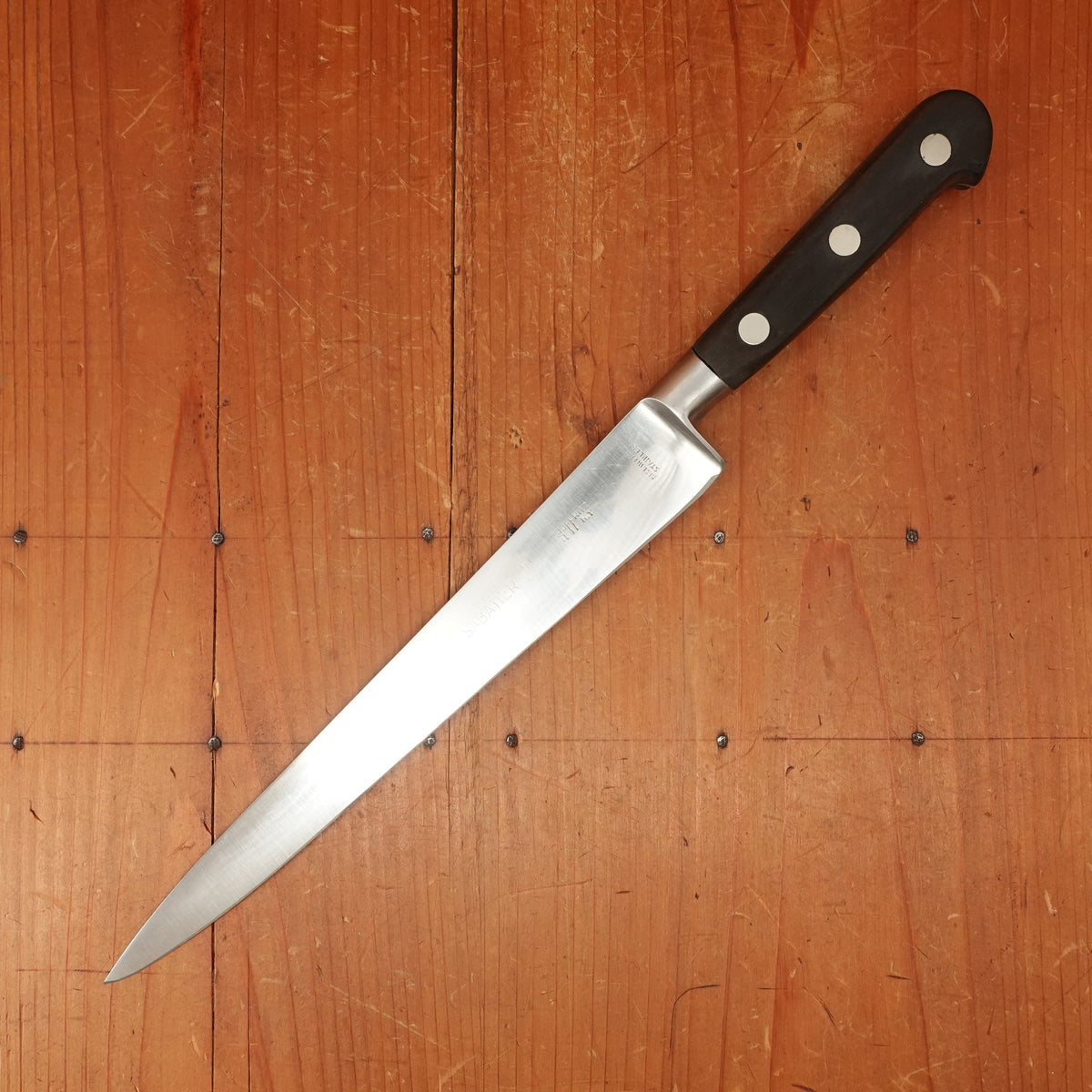 Sabatier Crown Hoffritz 9" Flexible Slicer Fillet Stainless 1950s-60s
