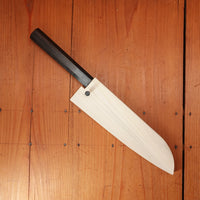 Sakai Kikumori So-Ten 180mm Santoku Aogami Super with Saya