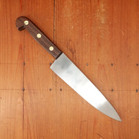 J Adams 8" Chef Knife Carbon Steel Palisander / Brass