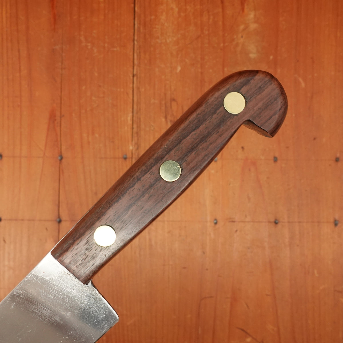 J Adams 8" Chef Knife Carbon Steel Palisander / Brass
