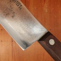 Case XX 6.5" Cleaver Carbon Steel USA 1930s-60s