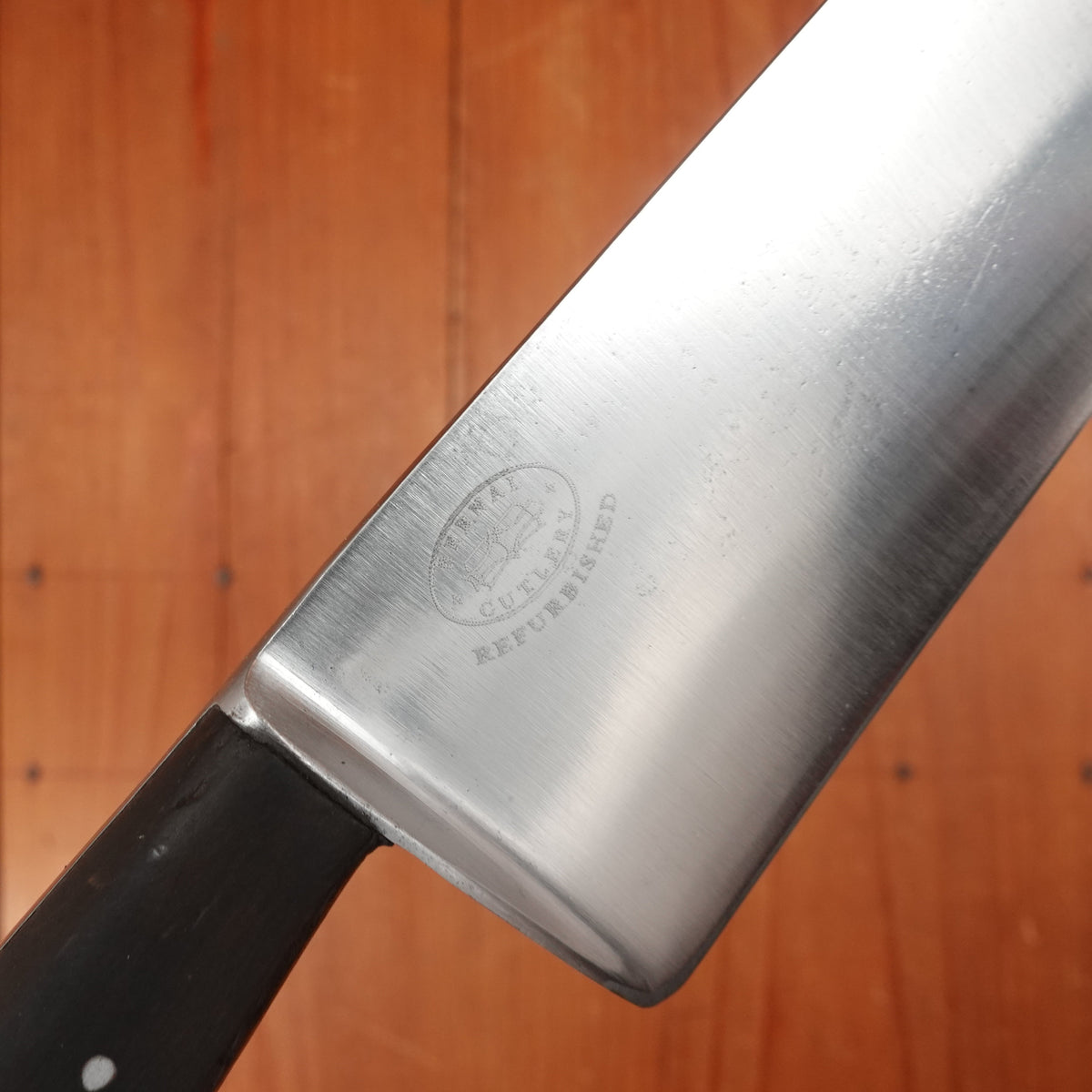 Vintage J A Henckels 10.5” Chef Knife Carbon Steel 102-10” Solingen, Germany Pre-War?