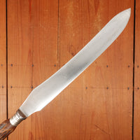 Harrison Bros & Howson Carving Set Carbon Steel Sterling Stag Sheffield 1849-1910ish