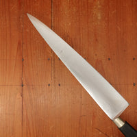 Espinasse a Paris 10" Chef Knife Nogent / Cuisine Massif Carbon Steel Nickel Ebony Paris or Thiers 1870s-1900