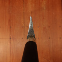 Espinasse a Paris 10" Chef Knife Nogent / Cuisine Massif Carbon Steel Nickel Ebony Paris or Thiers 1870s-1900