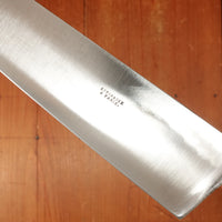 Espinasse a Paris 10" Chef Knife Nogent / Cuisine Massif Carbon Steel Nickel Ebony Paris or Thiers 1870s-1900