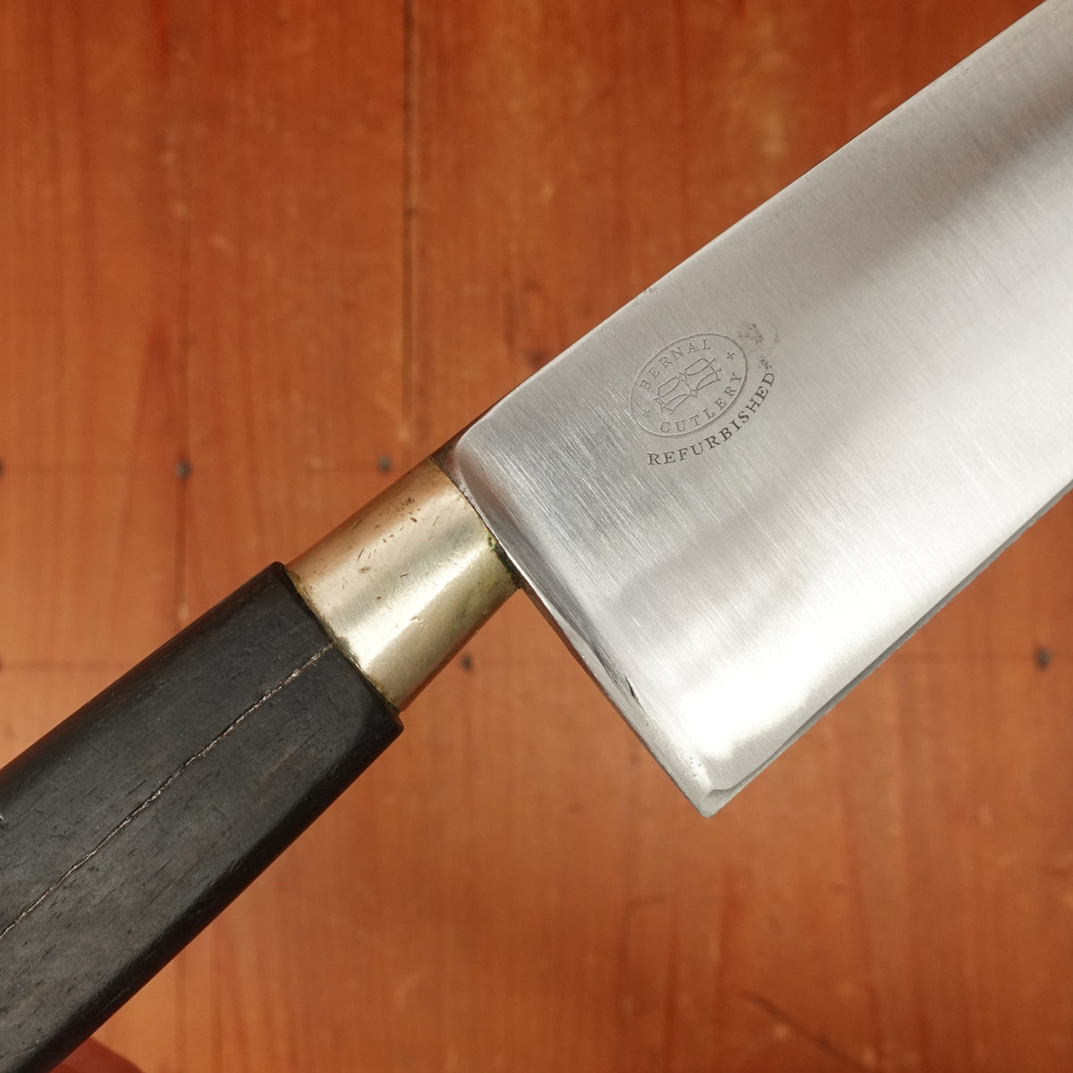 Espinasse a Paris 10" Chef Knife Nogent / Cuisine Massif Carbon Steel Nickel Ebony Paris or Thiers 1870s-1900