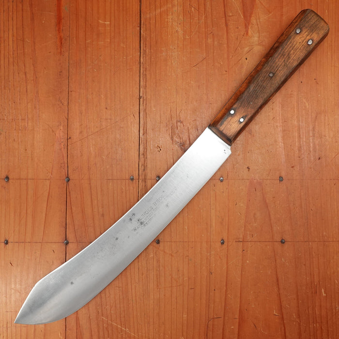 Nichols Bros. 10"  Bullnose Scimitar Shear Steel Late 19th early 20th C