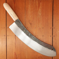 Zirh Turkish Mincing Knife 400mm Carbon Hardwood Handle