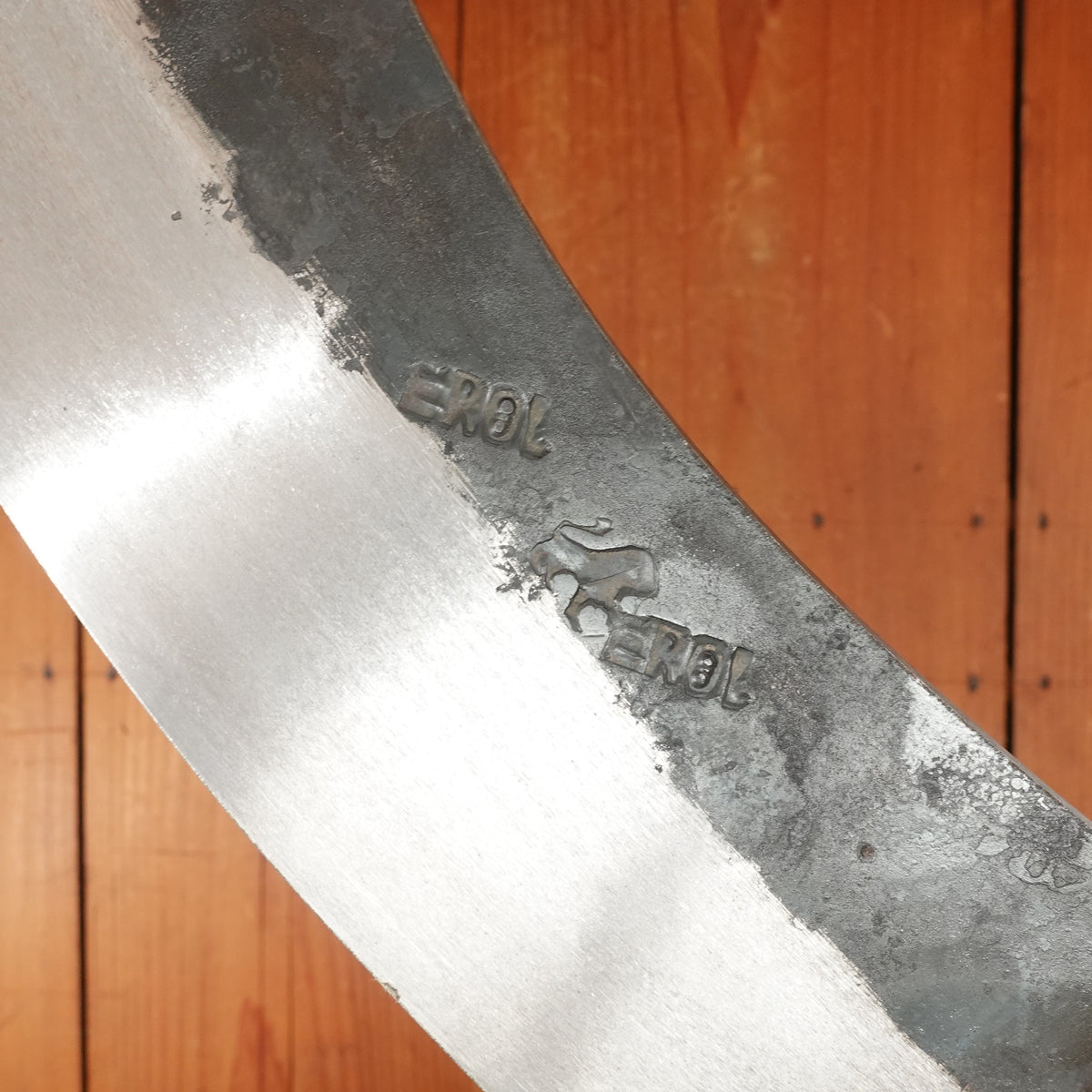 Zirh Turkish Mincing Knife 300mm Carbon Hardwood Handle