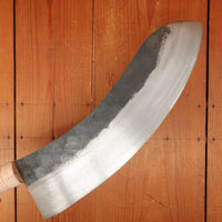 Zirh Turkish Mincing Knife 300mm Carbon Hardwood Handle