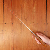A J Jordan 12" SLIM Bullnose Butcher Hand Forged Double Shear Steel Persian Boxwood 1885-1926