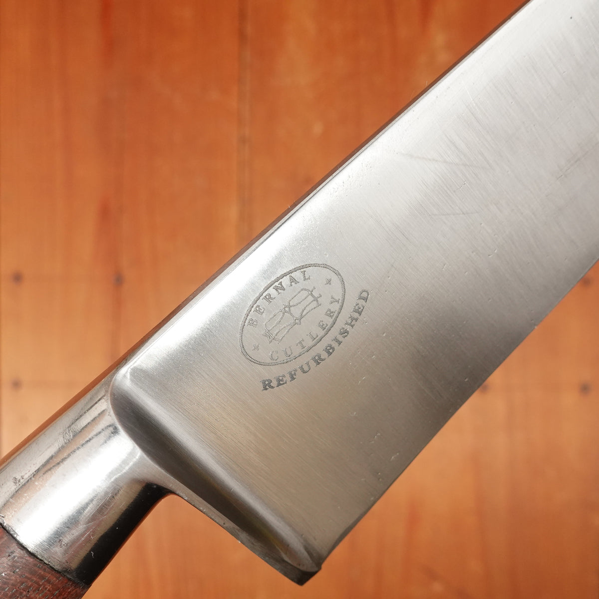 Refurbished Ideal Pattern 8.75" Chef Carbon Rosewood Thiers, France 1960-80