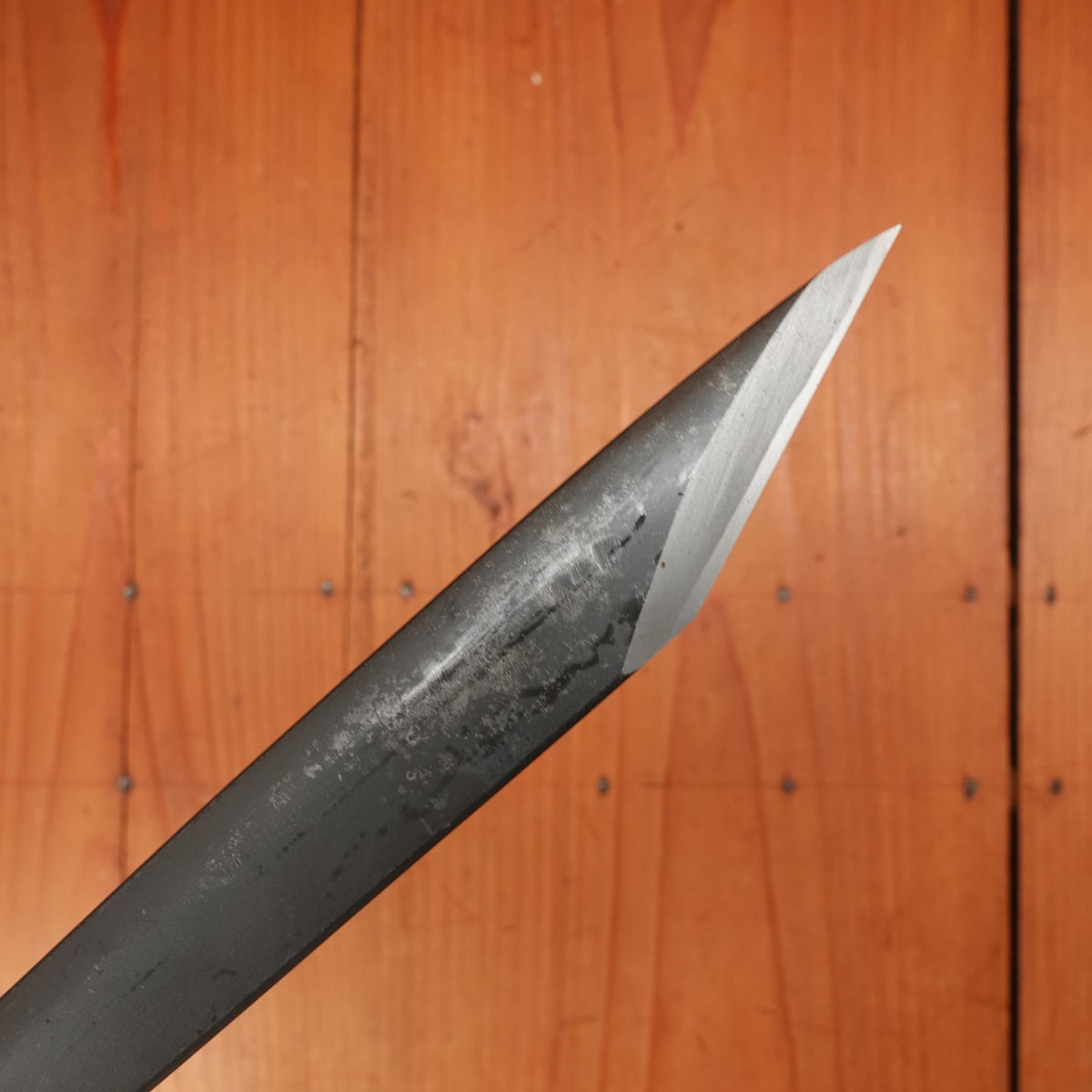 Nakaya Heiji Kiridashi Swedish Carbon Steel & Iron Burnt in Pawlonia Box