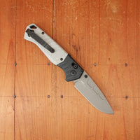 Benchmade 593GY-02 PSK Drop Point Elmax Powder Steel AXIS Assist Grivory® Tempest Gray/Storm Gray Handle
