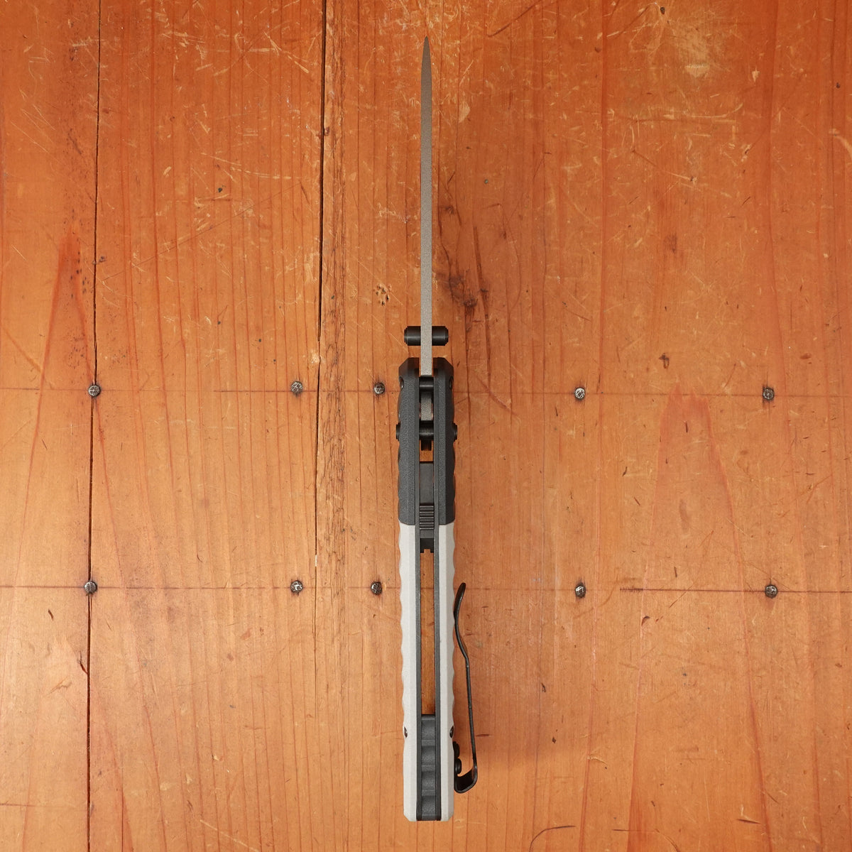 Benchmade 593GY-02 PSK Drop Point Elmax Powder Steel AXIS Assist Grivory® Tempest Gray/Storm Gray Handle