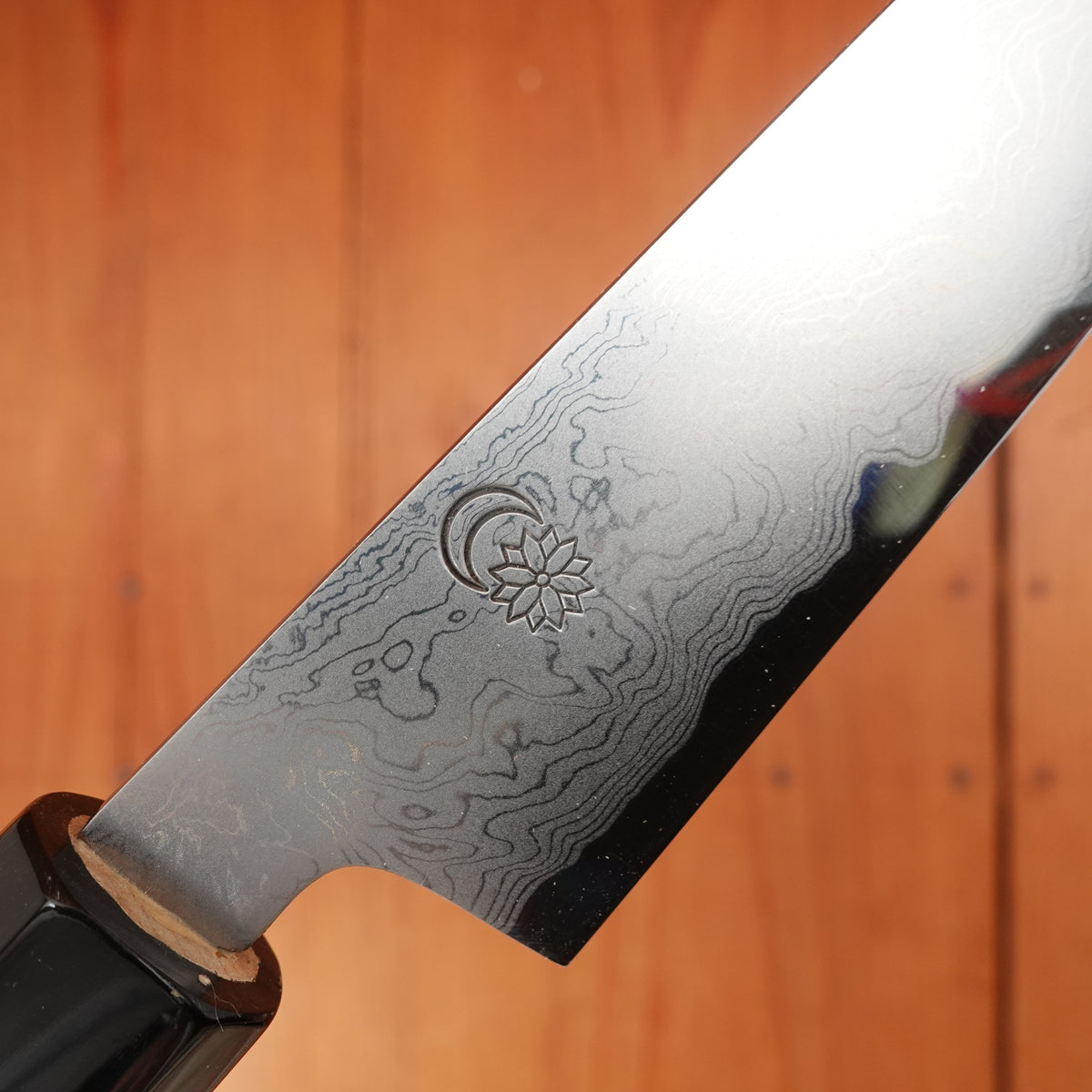 Sakai Kikumori Kikuzuki Uzu 150mm Petty Aogami 1 with Saya