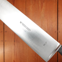 J A Henckels 12.5” Chef Knife Carbon Steel 102-12” Solingen Pre-1940