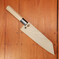 Sakai Kikumori Kikuzuki Uzu 180mm Kiritsuke Santoku Aogami 1 with Saya