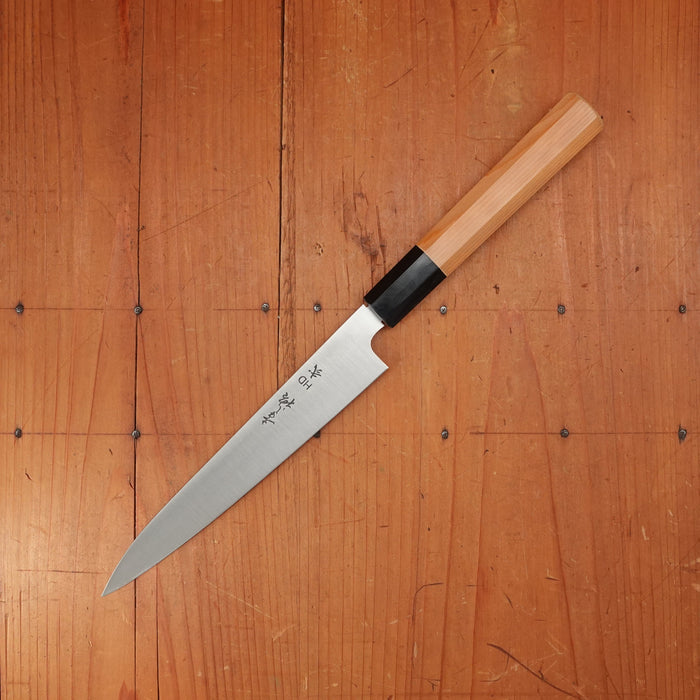 New Old Stock Konosuke Sakai HD2 180mm Wa Petty Oct Yew & Horn Handle