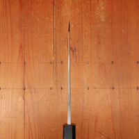 Yoshikane Hamono 165mm Bunka Iron Clad Shirogami 2 Kurouchi Nashiji Teak Handle