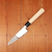 Hatsukokoro Hikari 130mm Petty Stainless Clad SLD Hinoki Handle