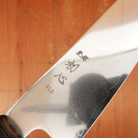 Hatsukokoro Hikari 150mm Ko-Santoku Stainless Clad SLD Hinoki Handle