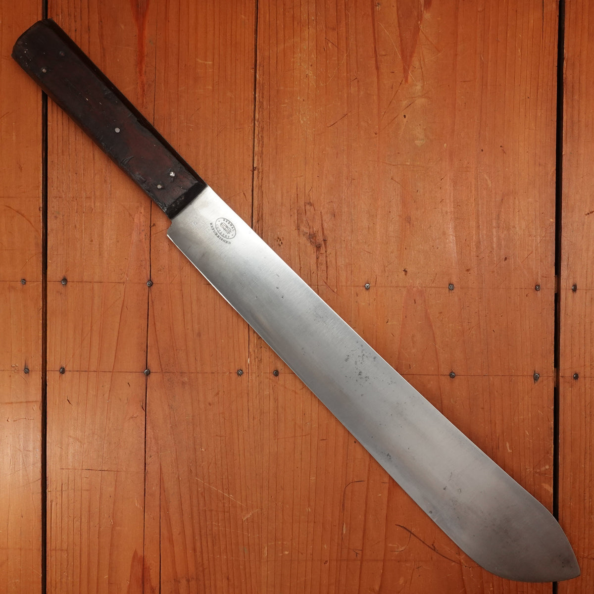 J Russell Green River Works 14" Bullnose Carbon Steel ~1890s-1920