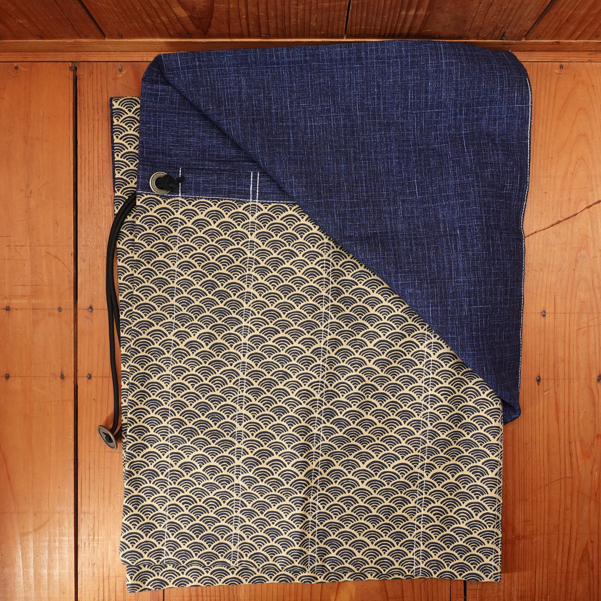 Hitohira Wagara Large Knife Roll - 8 Pocket