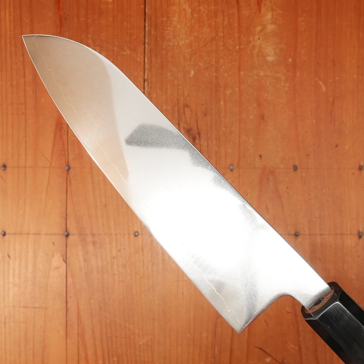 Hatsukokoro Hikari 170mm Santoku Stainless Clad SLD Hinoki Handle