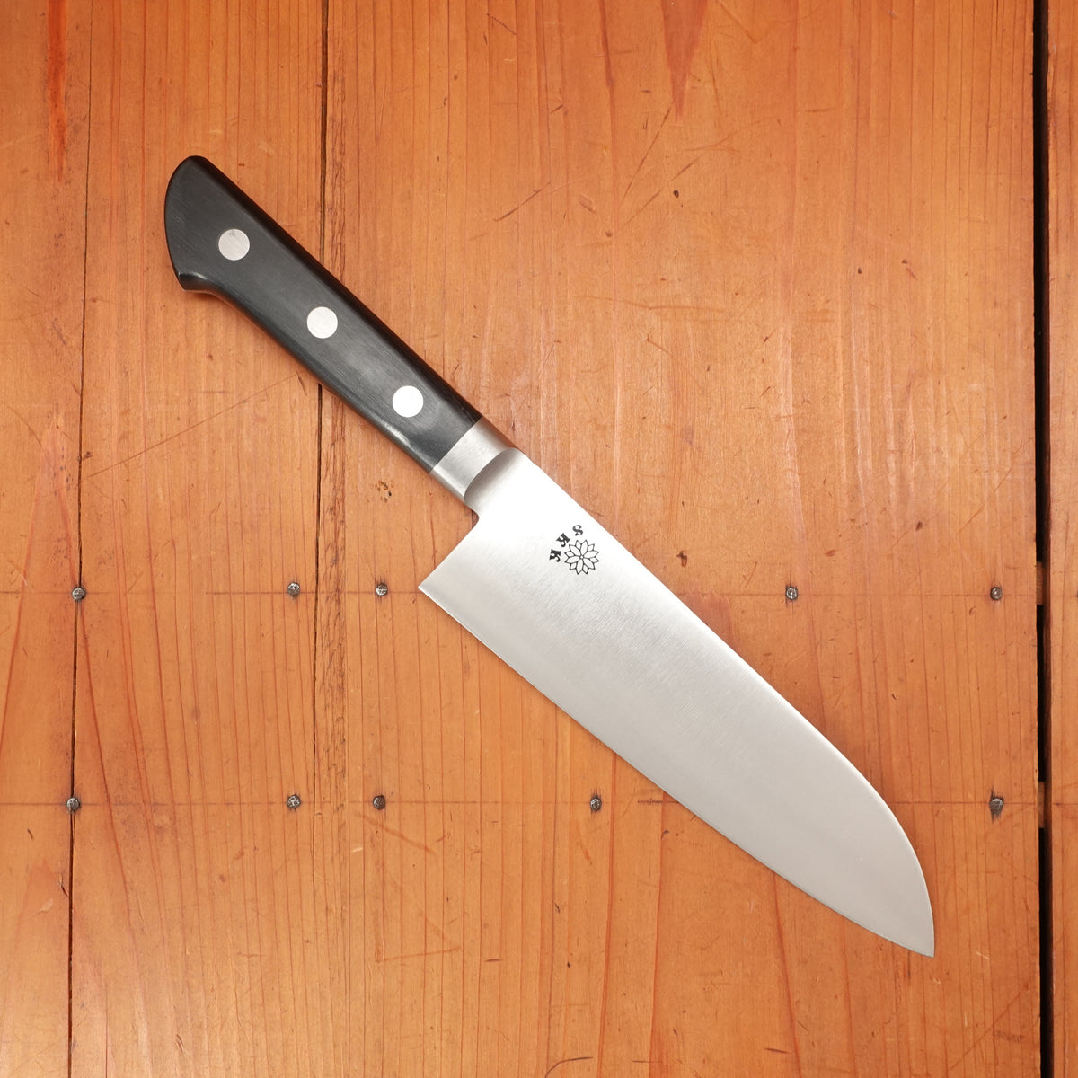 Sakai Kikumori 175mm Santoku SKK Vanadium Stainless