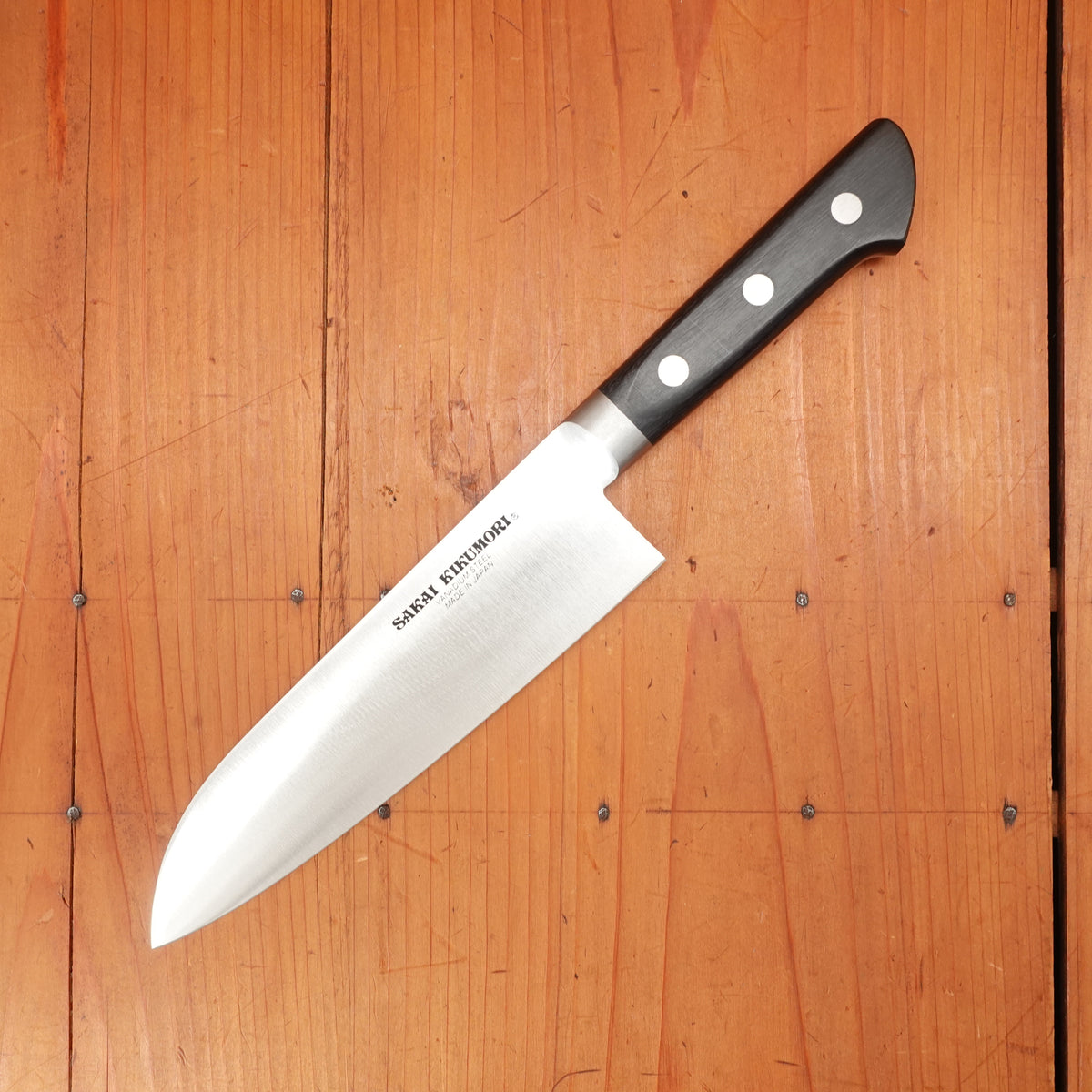 Sakai Kikumori 175mm Santoku SKK Vanadium Stainless