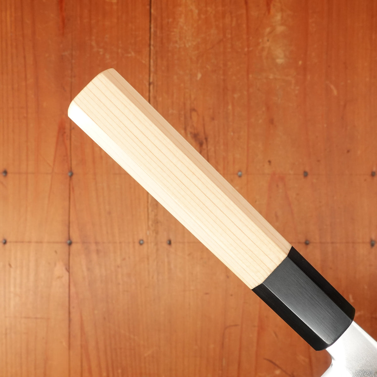 Hatsukokoro Hikari 160mm Nakiri Stainless Clad SLD Hinoki Handle