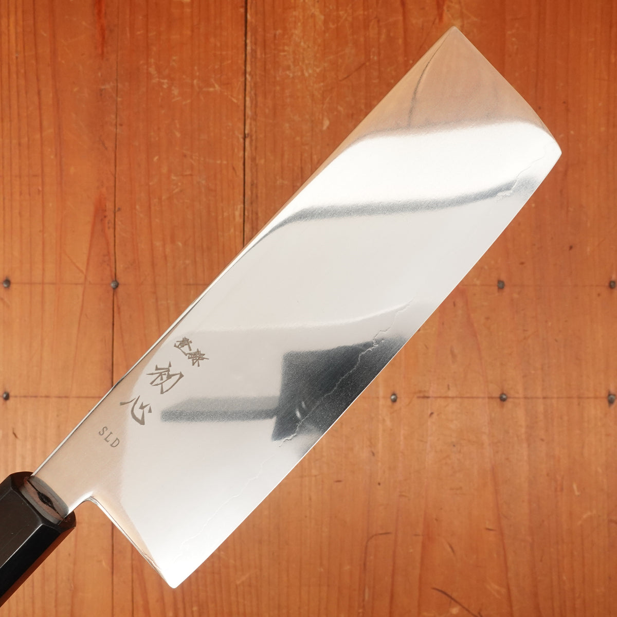 Hatsukokoro Hikari 160mm Nakiri Stainless Clad SLD Hinoki Handle
