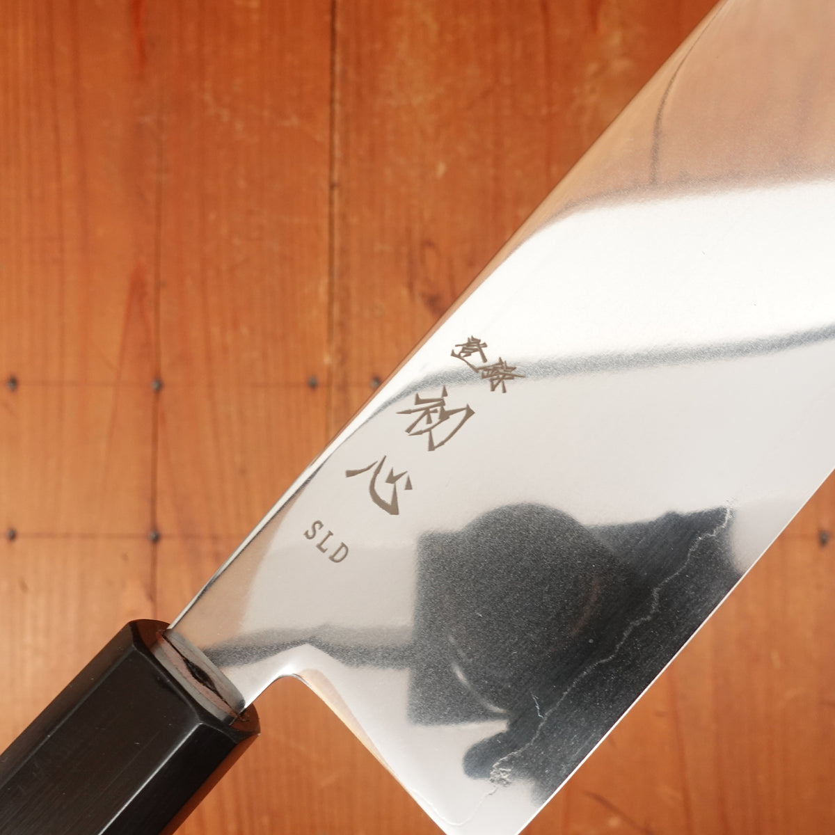 Hatsukokoro Hikari 160mm Nakiri Stainless Clad SLD Hinoki Handle