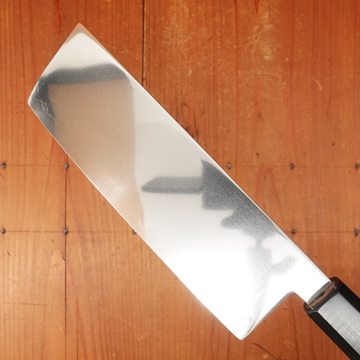 Hatsukokoro Hikari 160mm Nakiri Stainless Clad SLD Hinoki Handle
