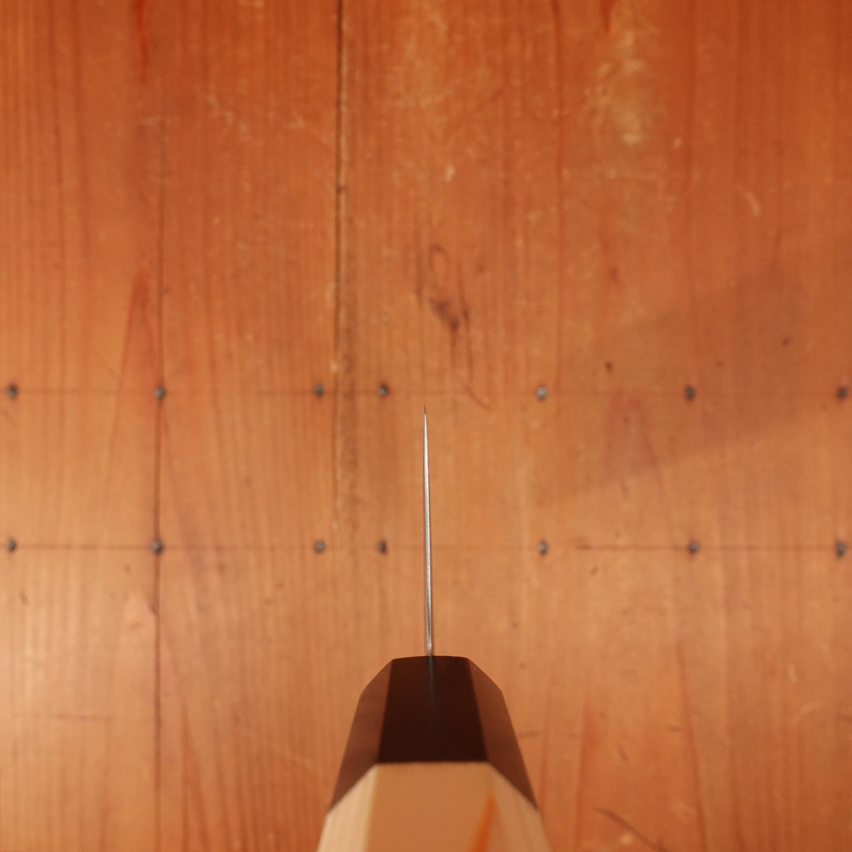Hatsukokoro Hikari 160mm Nakiri Stainless Clad SLD Hinoki Handle