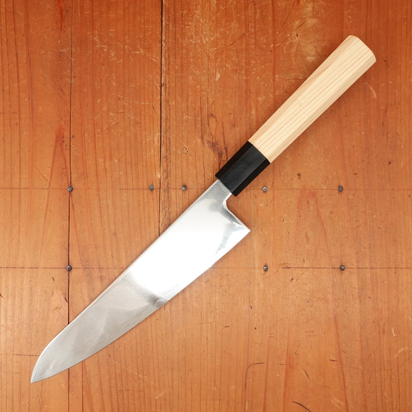 Hatsukokoro Hikari 195mm Gyuto Stainless Clad SLD Hinoki Handle