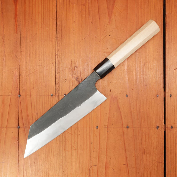 Sakai Kikumori 180mm Wa Kiritsuke Santoku Shirogami 1 Kurouchi