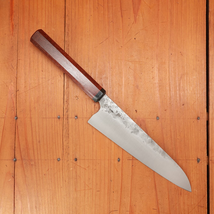 Rolin Knives Small Chef 52100 Kurouchi Eucalyptus