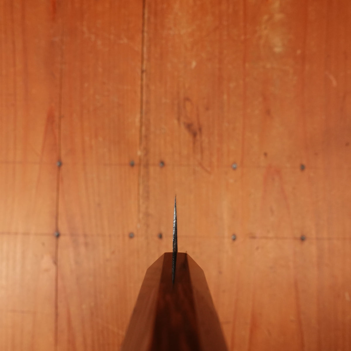Hatsukokuro Sumi 120mm Petty Iron Clad Aogami 2 Kurouchi Wedge Handle