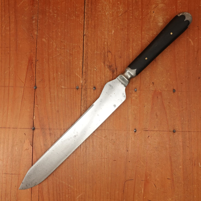 East Coast California Carver Carbon Steel Cast Pewter (contains Lead) Rosewood 1870s-1900