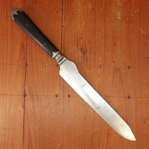East Coast California Carver Carbon Steel Cast Pewter (contains Lead) Rosewood 1870s-1900