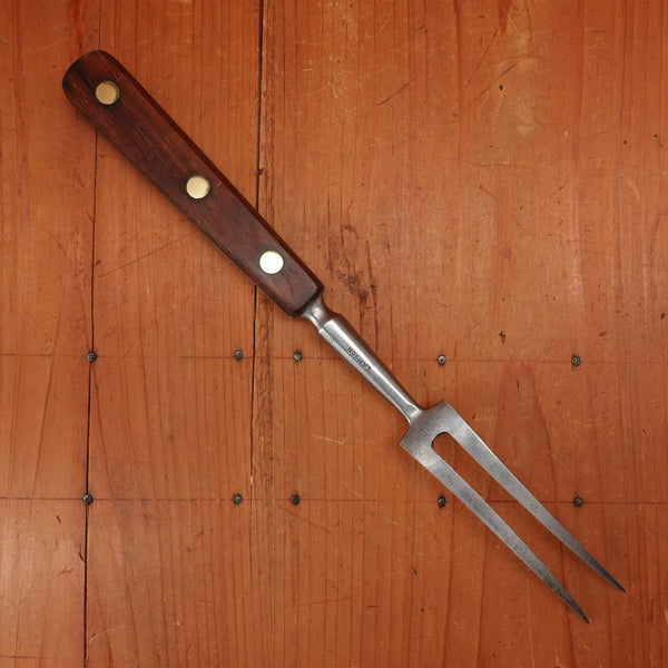 Lamson 11.75” Fork Hand Forged Carbon Steel Rosewood Mass. USA 1950’s-60s