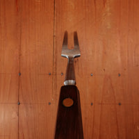 Lamson 11.75” Fork Hand Forged Carbon Steel Rosewood Mass. USA 1950’s-60s