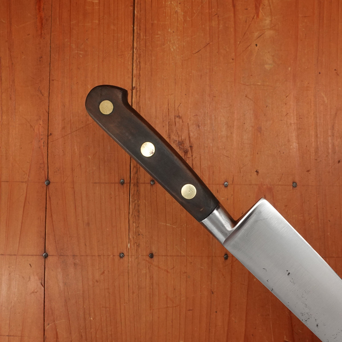 Thiers Issard Sabatier4 Star Elephant 8” Chef Knife Carbon Walnut or Pear Wood 1960’s-70s